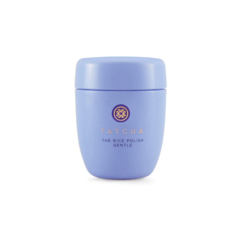 Tatcha Rice Polish Gentle foam-application demonstrates creamy exfoliation for a smooth glow.