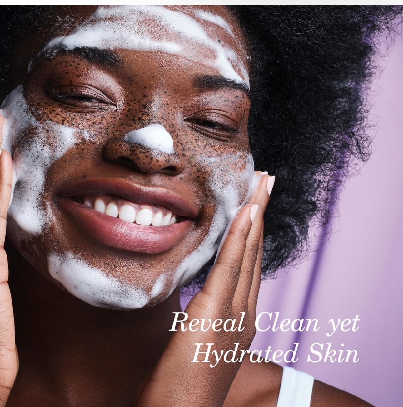 TATCHA Rice Wash cream-texture shown for gentle daily cleansing and luminous skin.