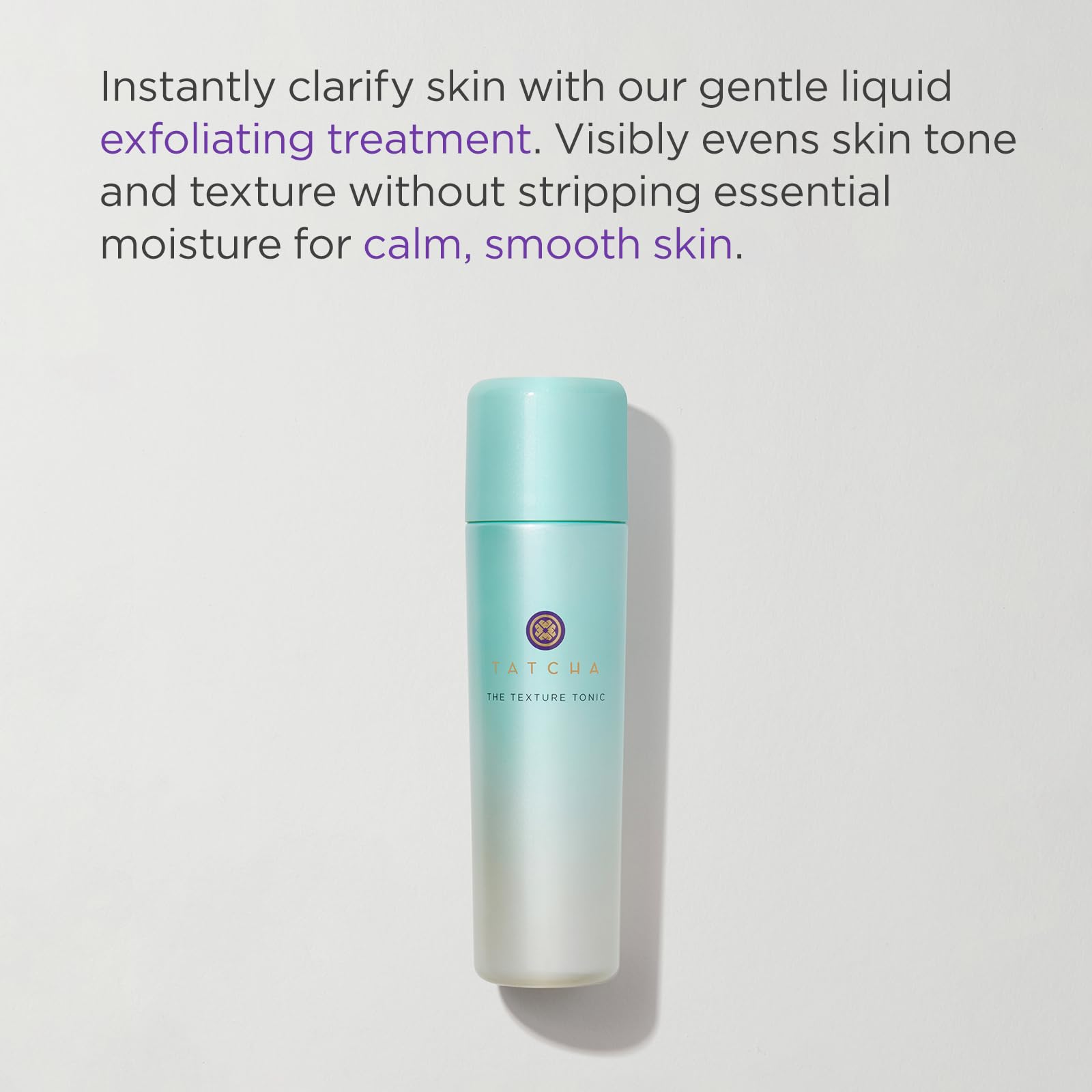 TATCHA Texture Tonic texture closeup highlights liquid exfoliant in action.