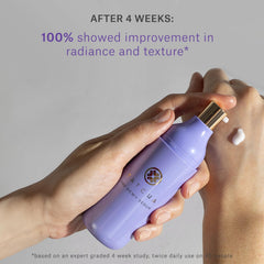 Tatcha The Dewy Serum in a morning routine with toner and moisturizer