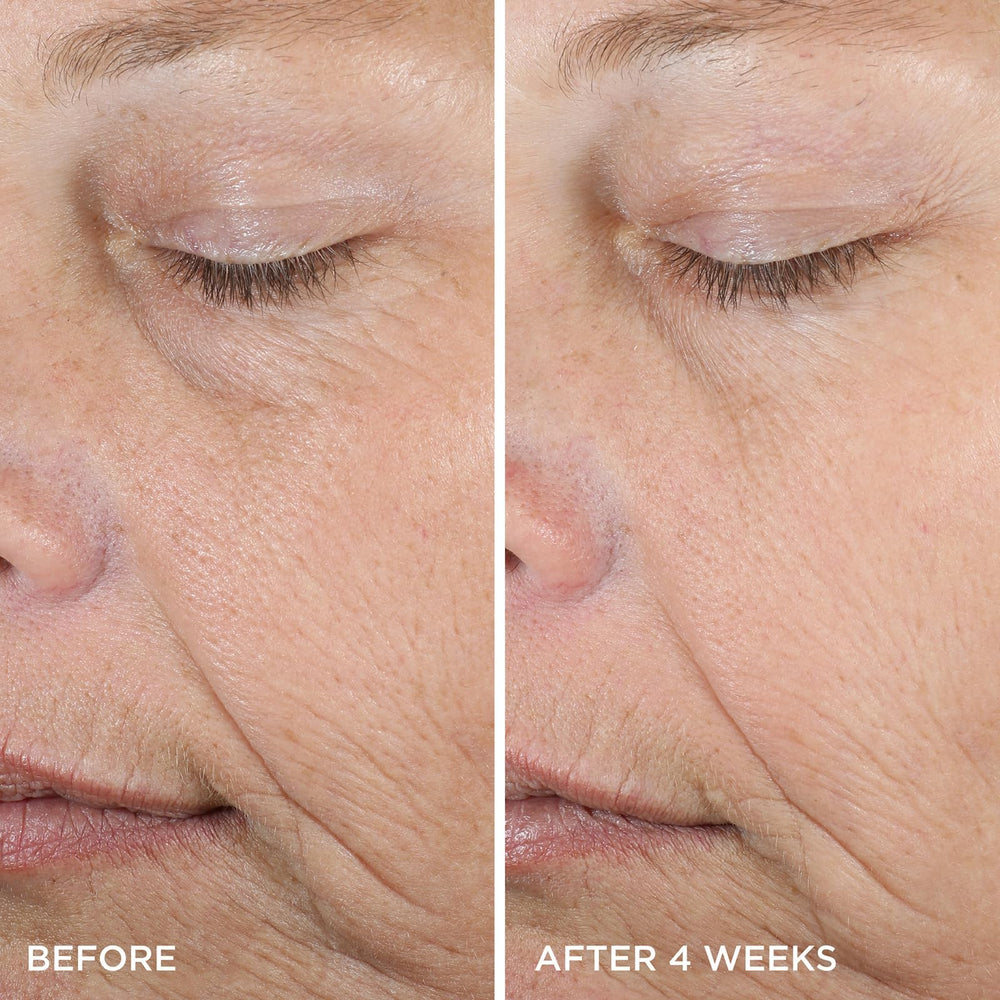 Tatcha The Dewy Serum texture close-up suggests silky, lightweight hydration