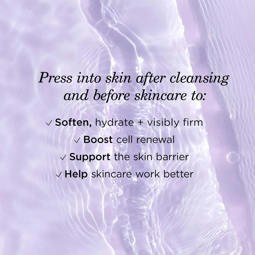 Tatcha The Essence liquid-glide-on texture shows cooling, oil-free hydration on skin.