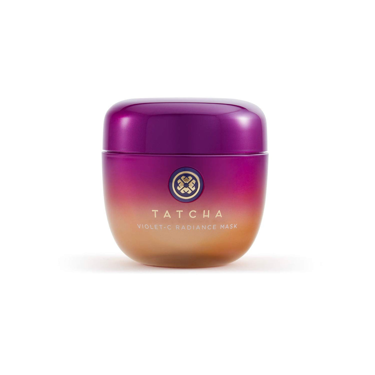TATCHA Violet-C Radiance Mask packaging highlights creamy formula for radiant skin