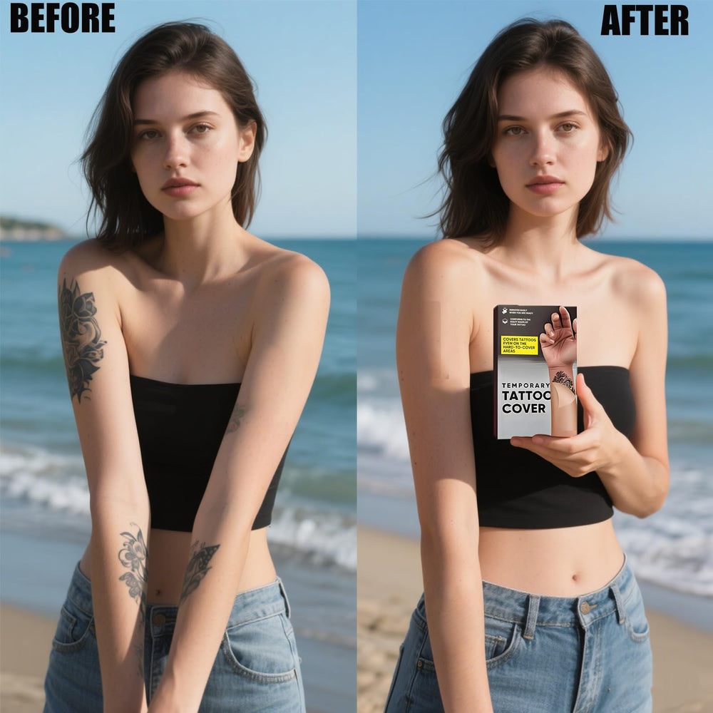 Tattoo Cover Up Patch breathable material minimizes irritation