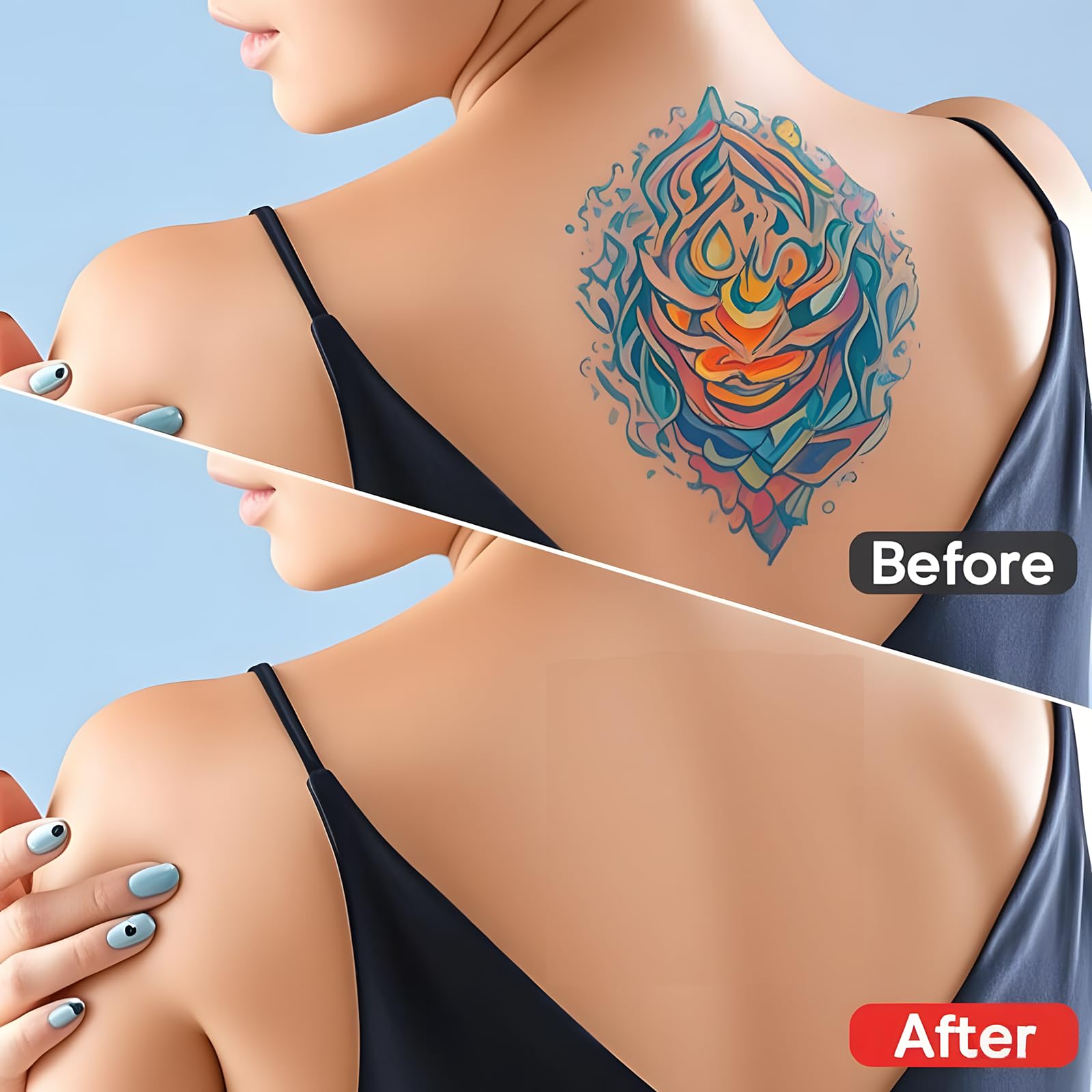 Tattoo Cover Up Patch lightweight adhesion for daily wear