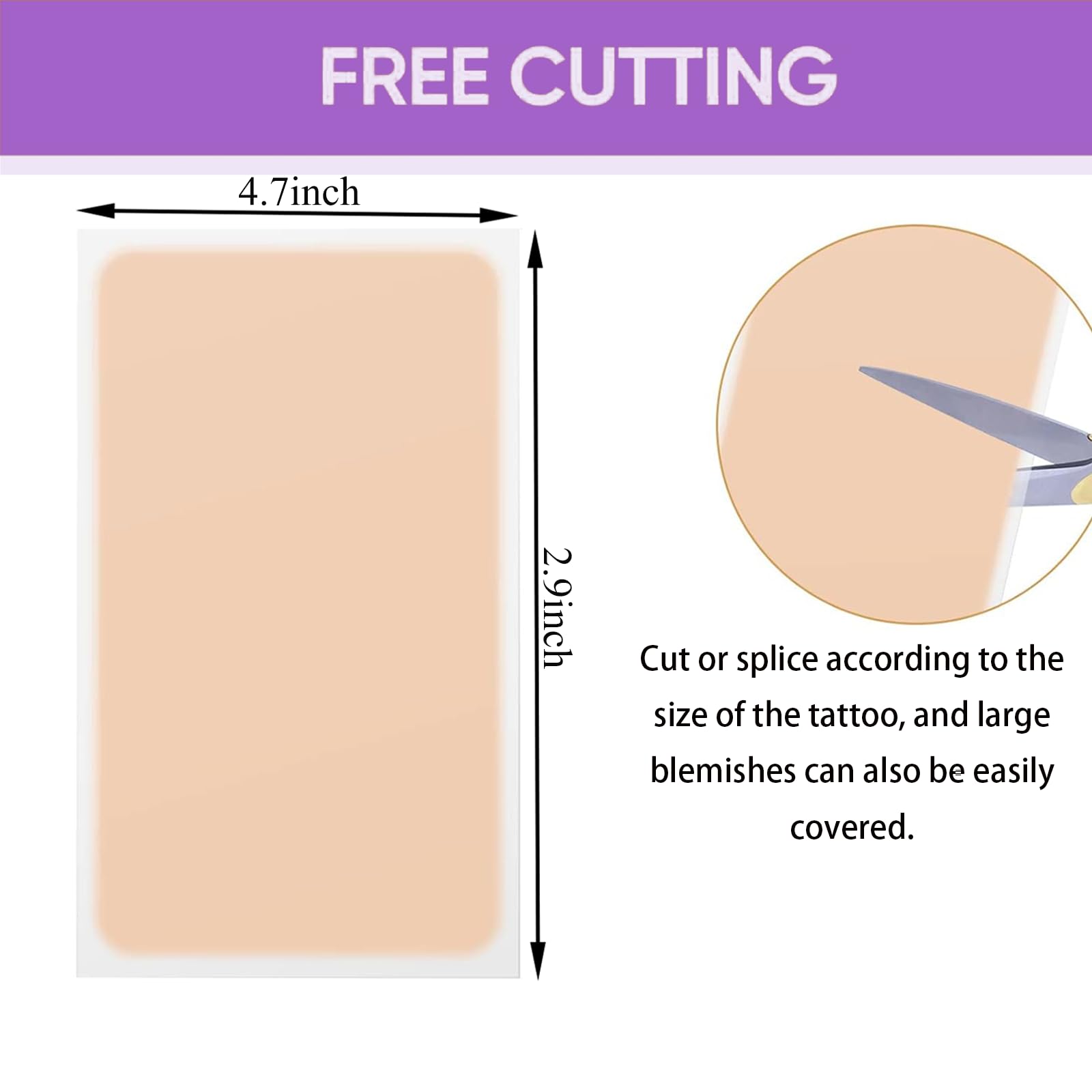Tattoo Cover Up Patch compact pack for on-the-go concealment
