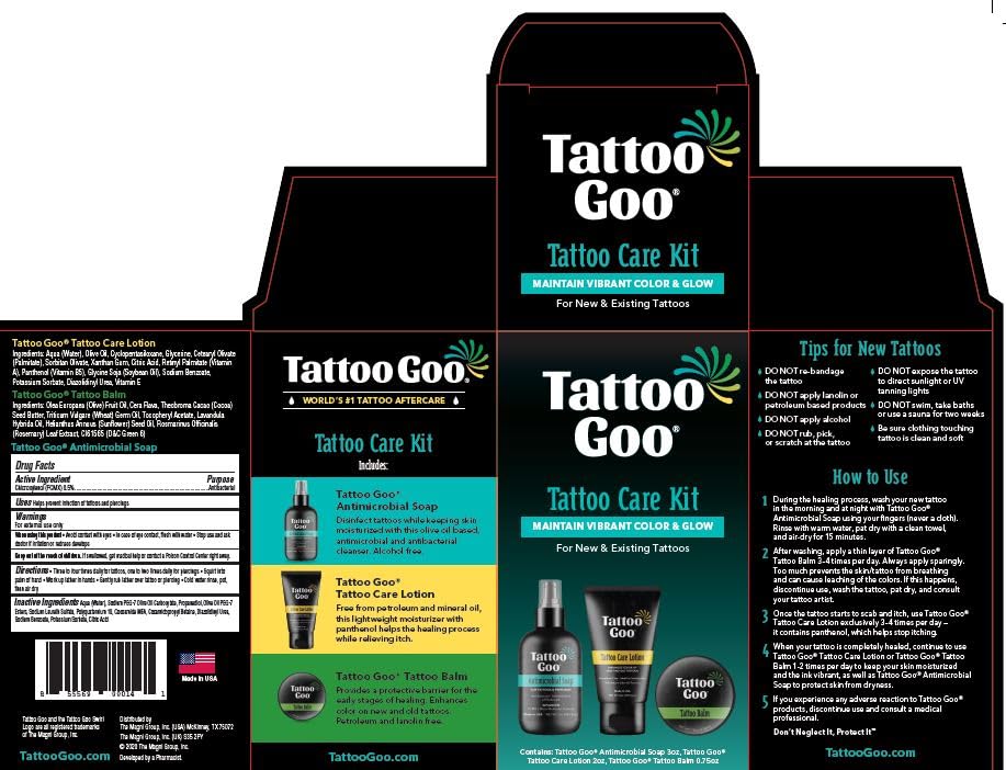 Tattoo Goo Kit Usage Step2 Apply Balm—hydration through smooth application.