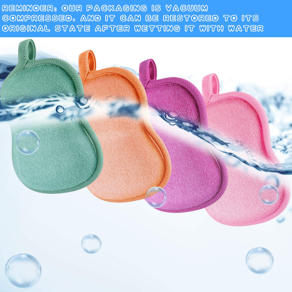 Tatuo bath sponge size fits little hands at 5.85 x 3.51 inches