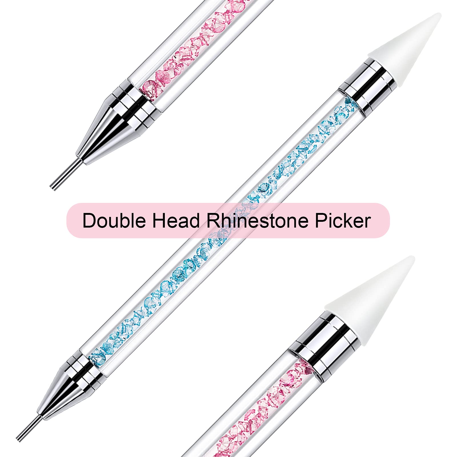 Tatuo crystal placement tool suitable for DIY nail decoration.
