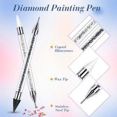Tatuo stainless steel tip helps secure rhinestones on nails.