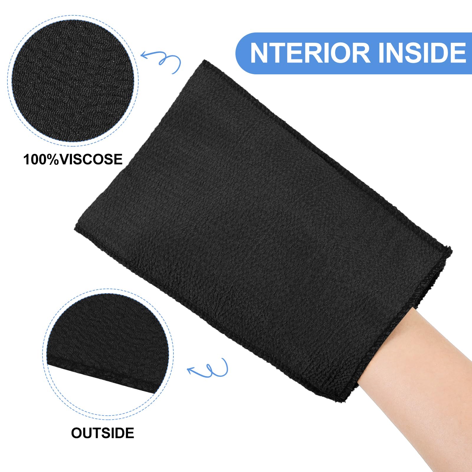 Tatuo soft viscose rayon material close-up emphasizing skin-friendly touch