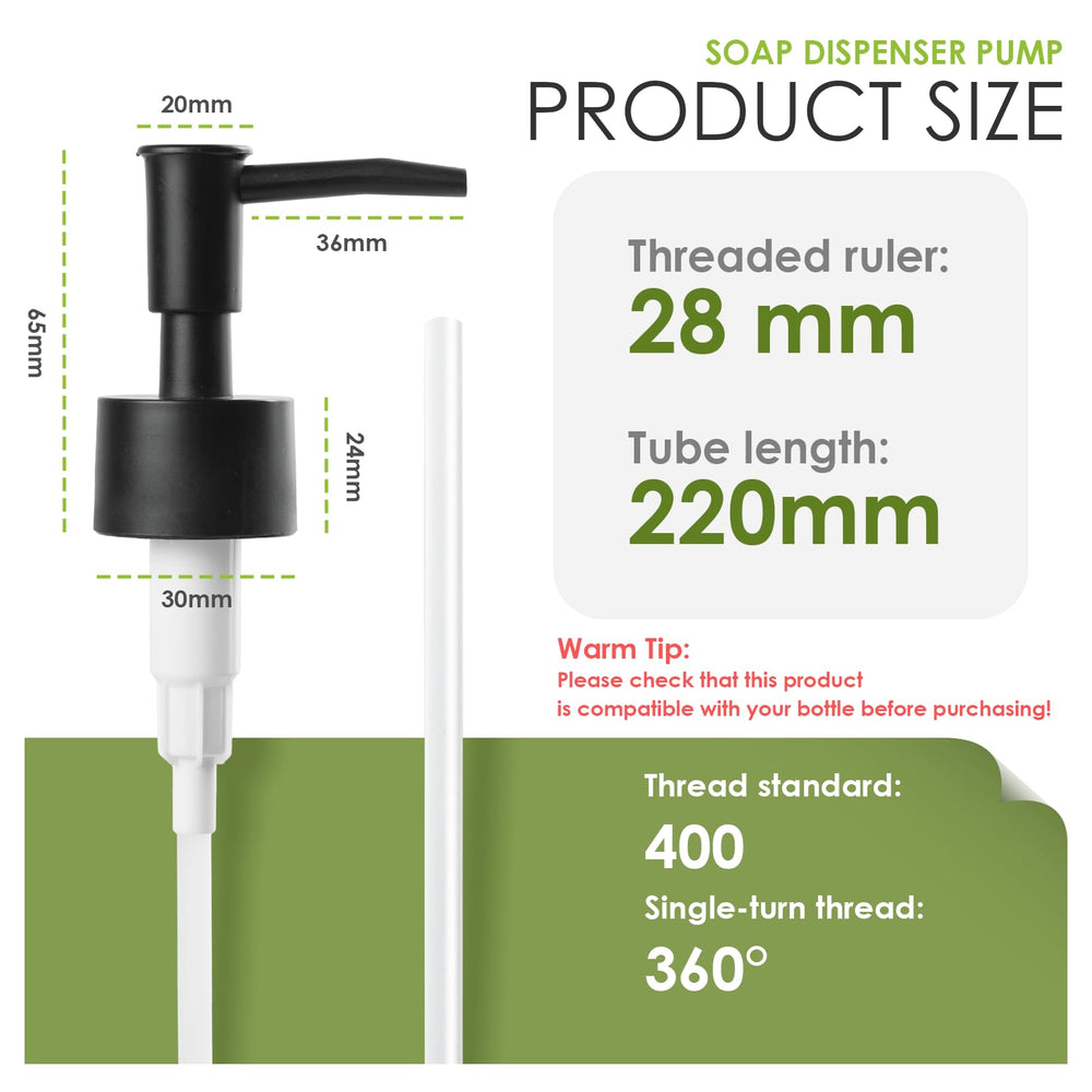 Tawoimle 28mm threaded neck compatibility fits many bottle types.