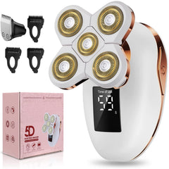 TAYAYO 2in1 electric razor for women with wet-dry versatility and floating heads for contours.