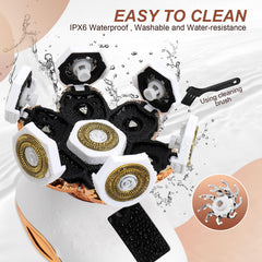 TAYAYO grooming kit component highlighting integrated shaver and trimmer for versatile grooming.