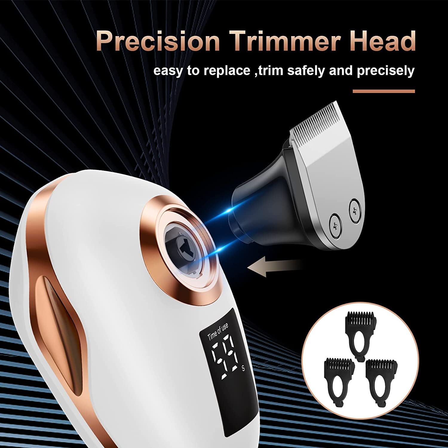 TAYAYO water-resistant shaver-trimmer for reliable shower use.