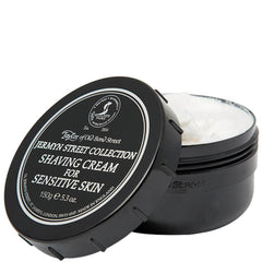 Taylor of Old Bond Street Jermyn Street shaving brush ready to build a luxurious lather.