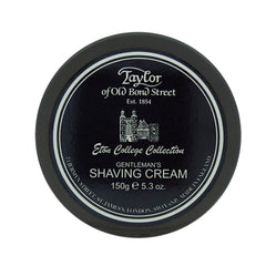 Taylor of Old Bond Street Eton College shaving cream jar for daily grooming.