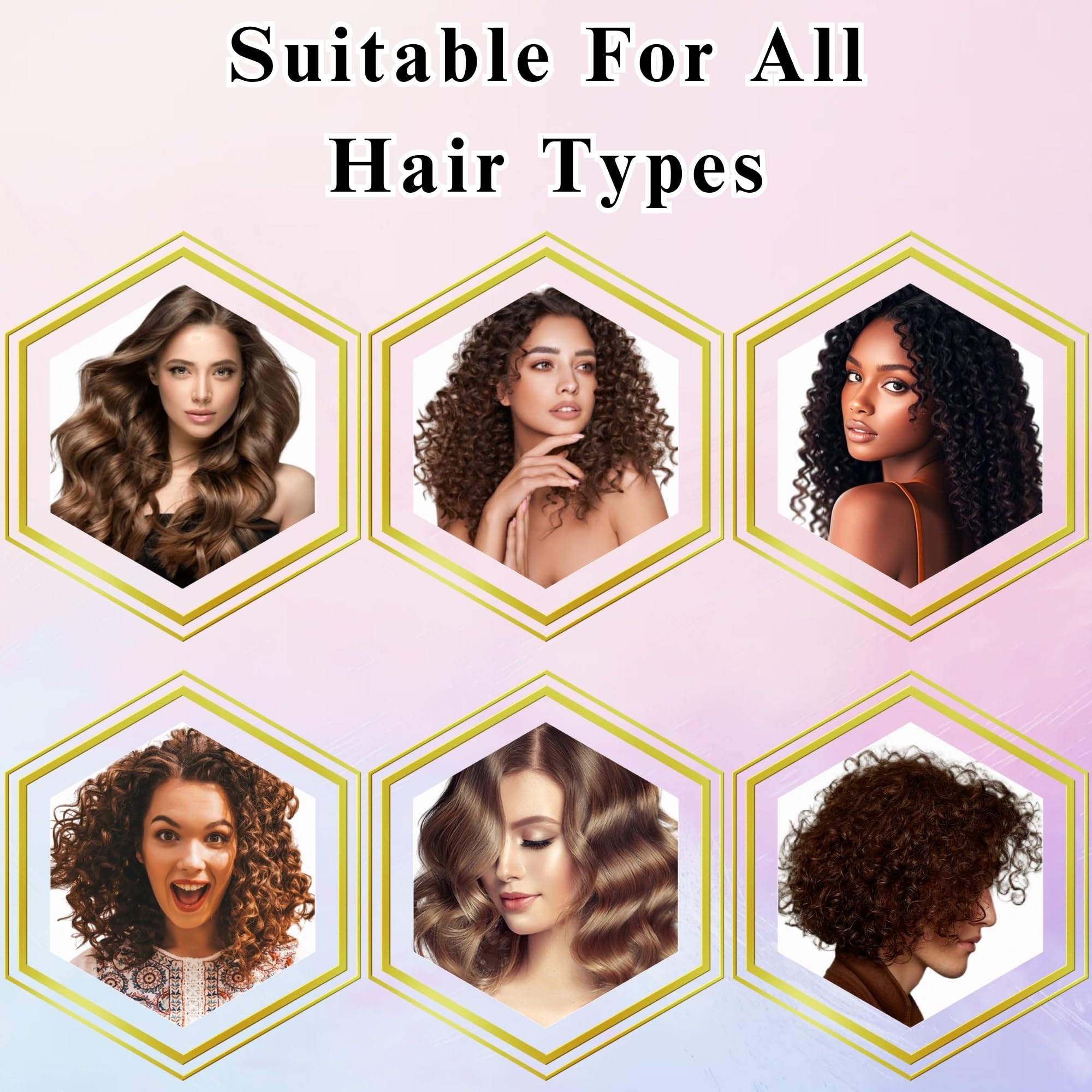 TAZ USA Curl Defining Brush dual-level bristles manage thick curls.