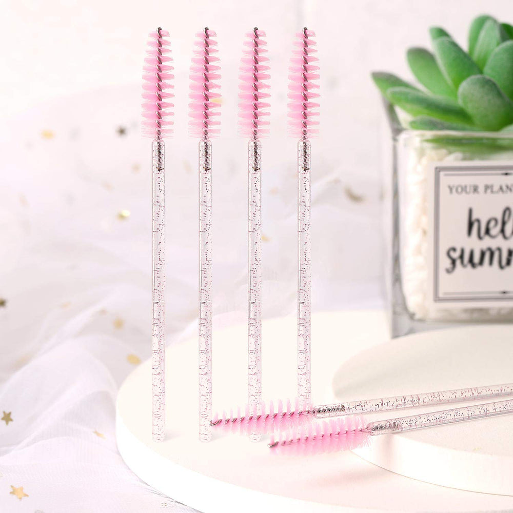 Tbestmax 300 disposable mascara wands eyebrow-sculpting closeup