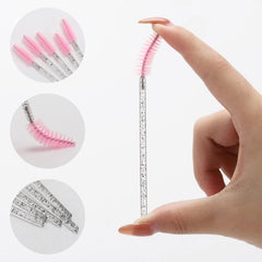 Tbestmax bendable brush head for customized lash shaping.