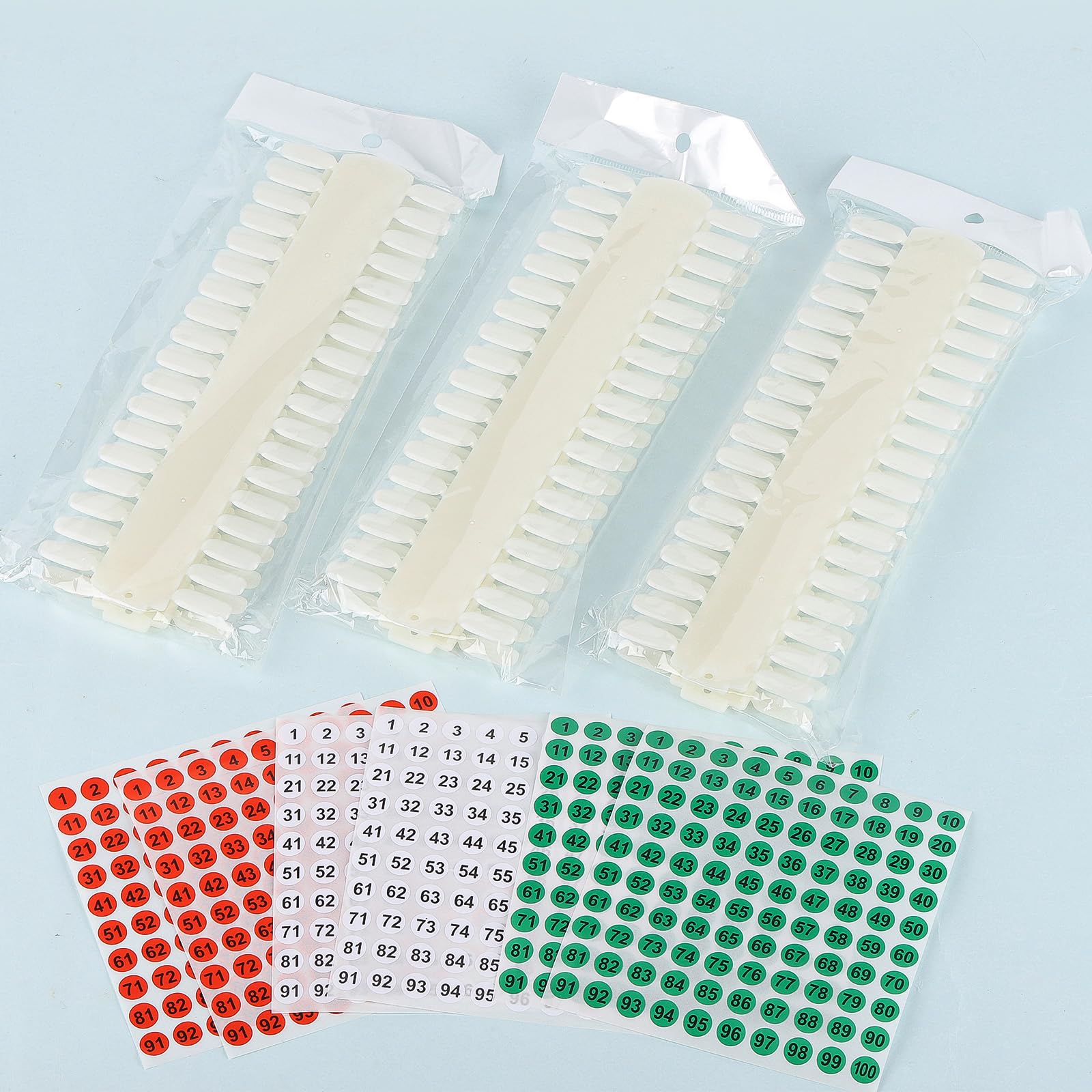 Tbestmax compact nail swatch tray for home or professional use.
