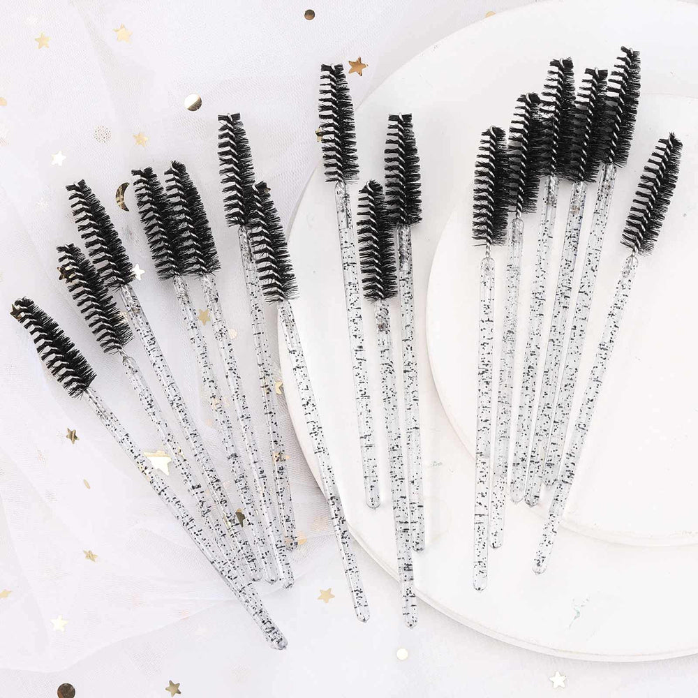 Tbestmax eyebrow-lash brush closeup cleanly reaches narrow corners for detailed grooming.