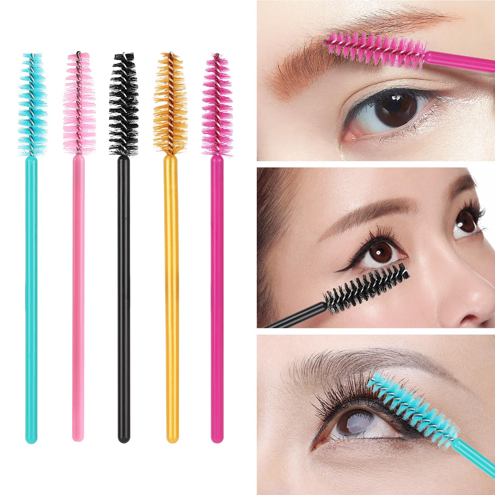 Tbestmax eyebrow and lash extension applicator in use for grooming