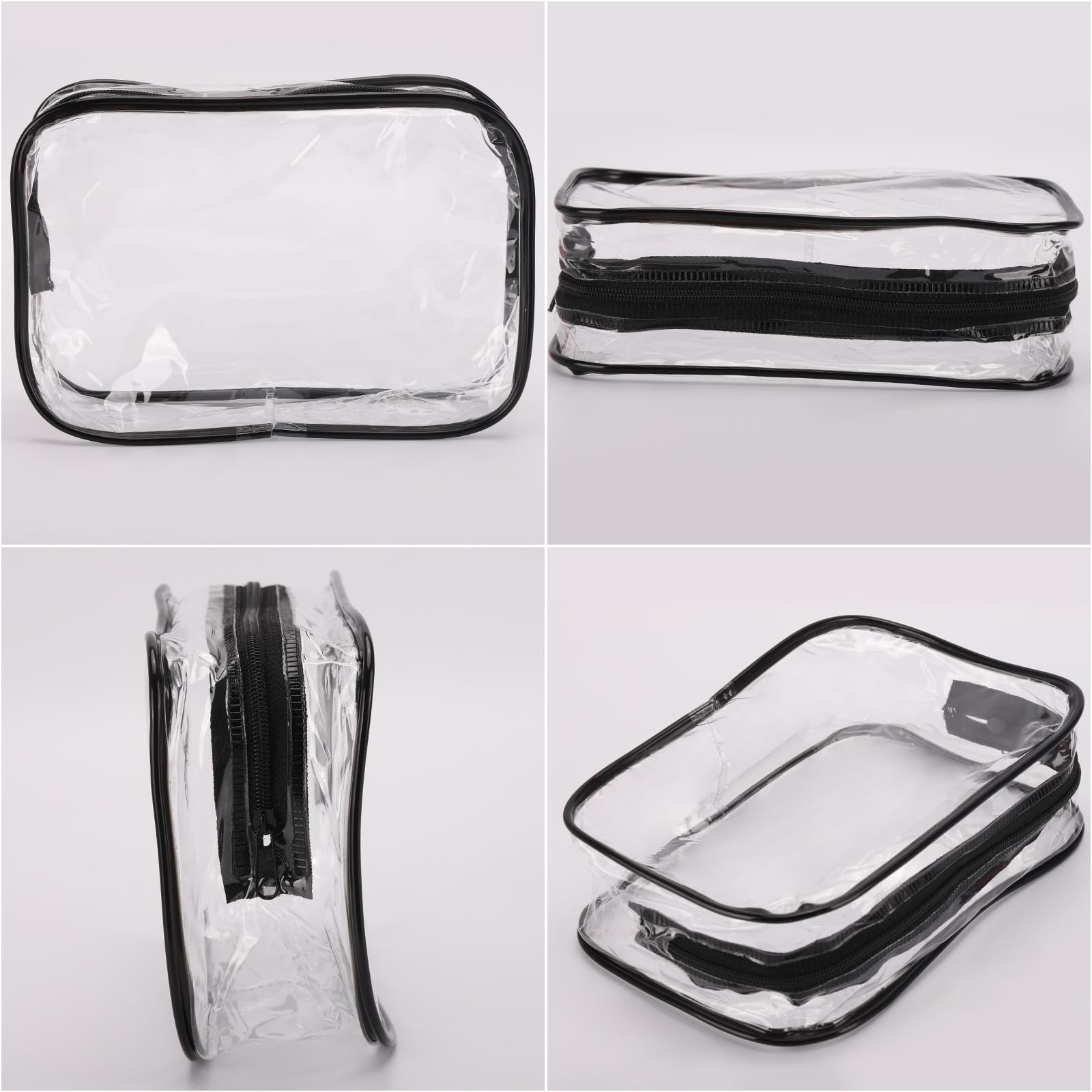 Tbestmax gym bathroom organizer fits daily essentials in a compact clear pouch