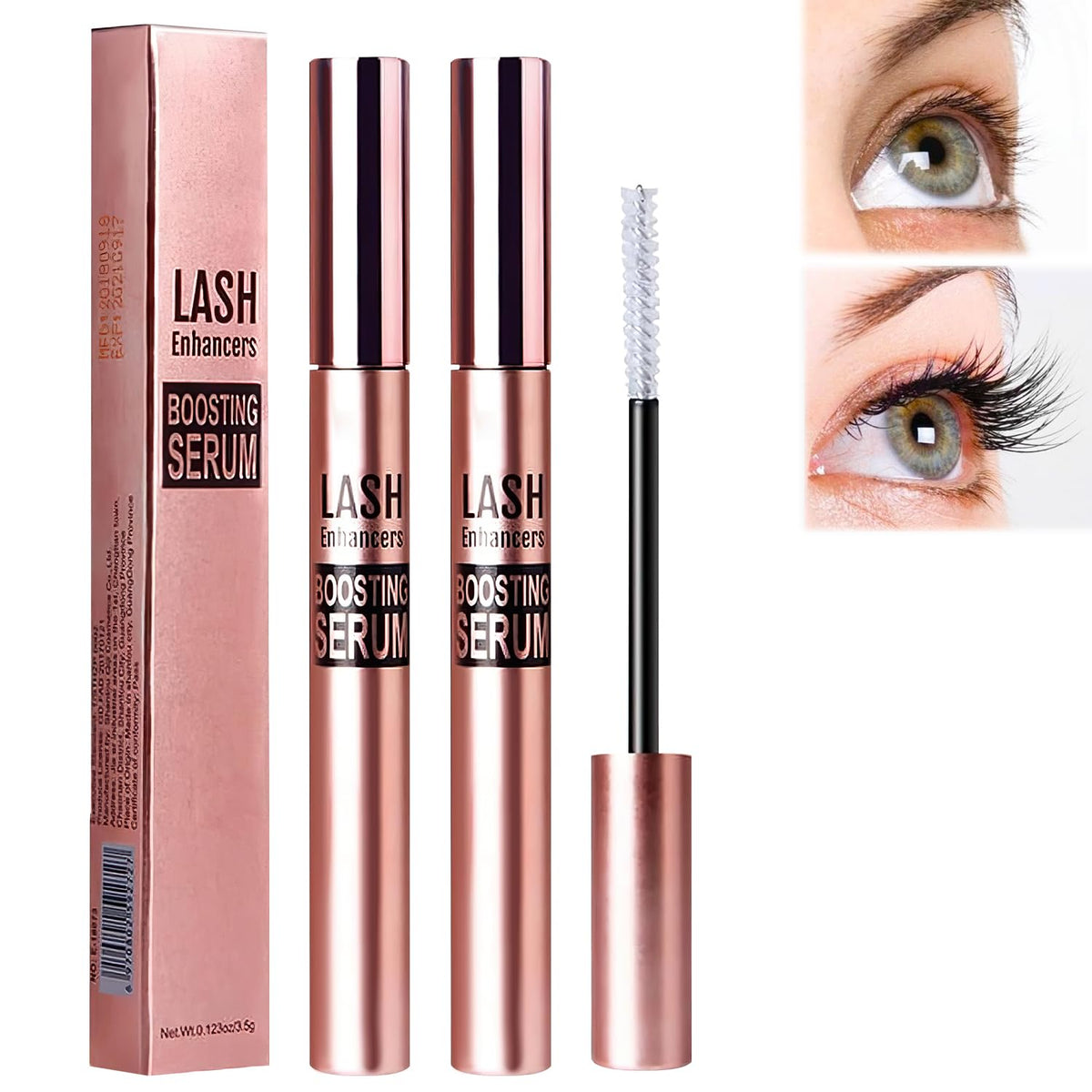 Tbexem Daislashes Serum bottle ready for daily lash nourishment.