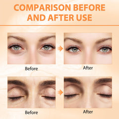 Tbexem Revive Glow eye balm texture closeup highlights creamy consistency for smooth absorption.