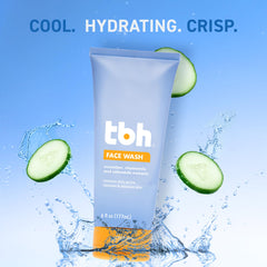 TBH Kids Gentle Gel Face Wash after rinse skin feels soft and balanced