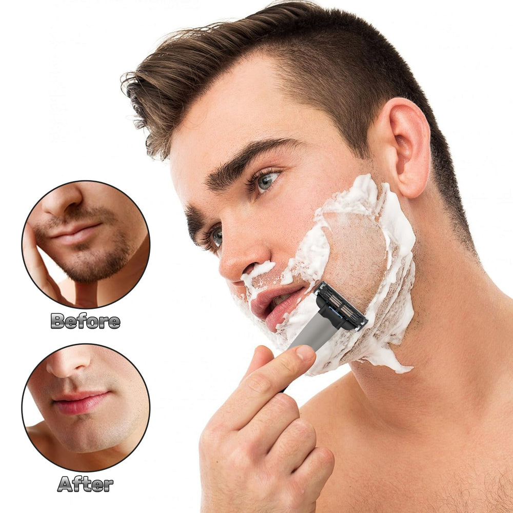 T.Chilyn travel-friendly blades ideal for daily grooming on the go.