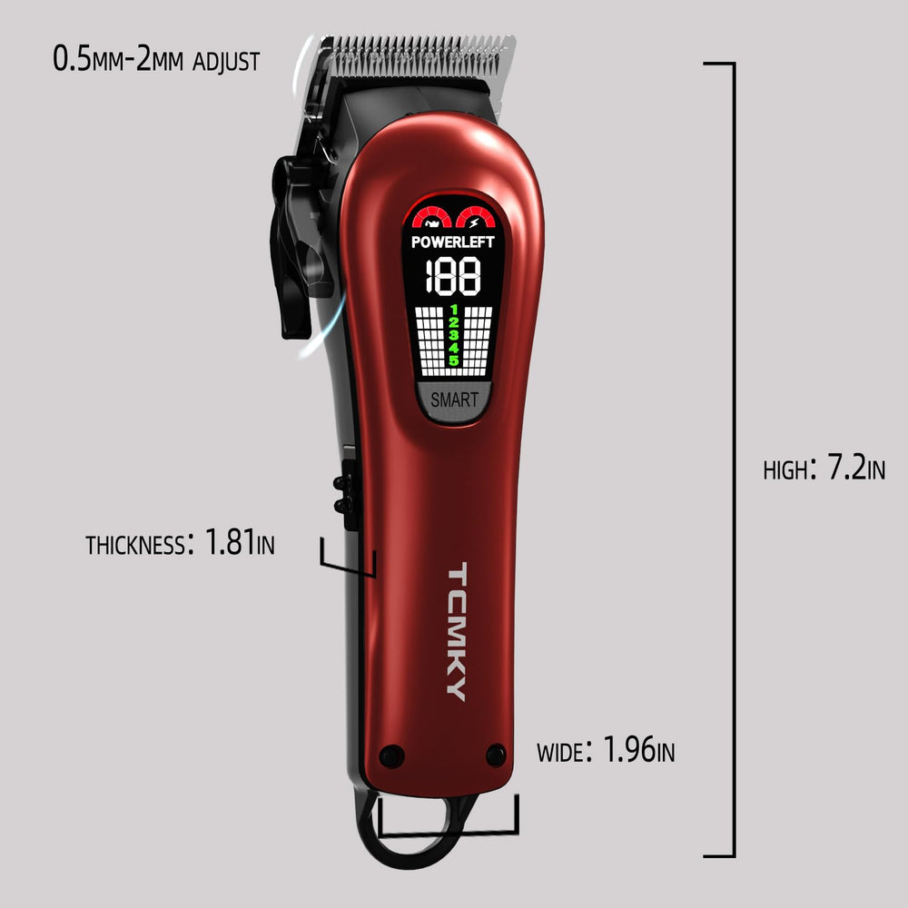 TCMKY travel-friendly case keeps clippers organized on trips.