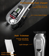 TCMKY trimmer T-blade detail enables precise edging and zero-gap finishes