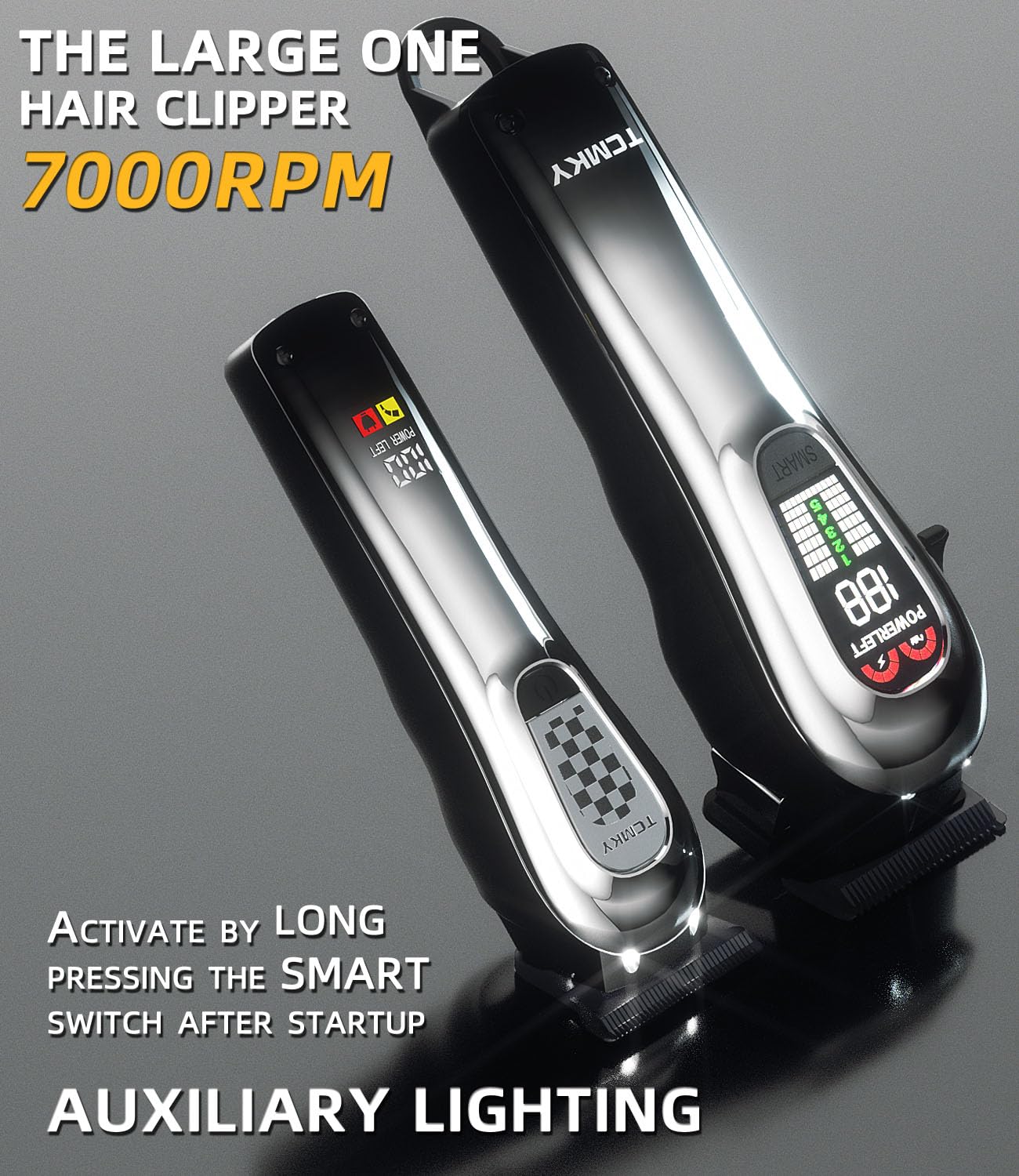 TCMKY USB charging setup enables cordless grooming on the go