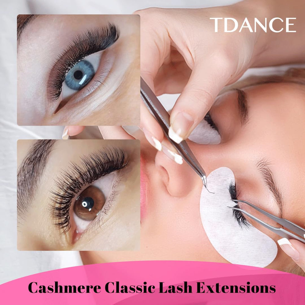 TDANCE lightweight lashes on a single tray for efficient salon work