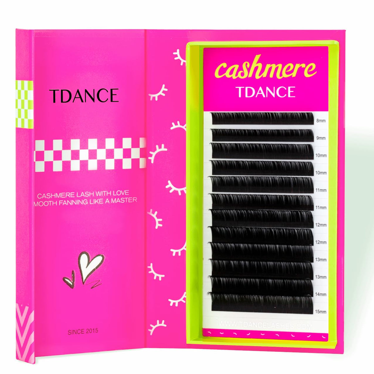 TDANCE cashmere lash feels feather-light for luxurious, comfortable wear.