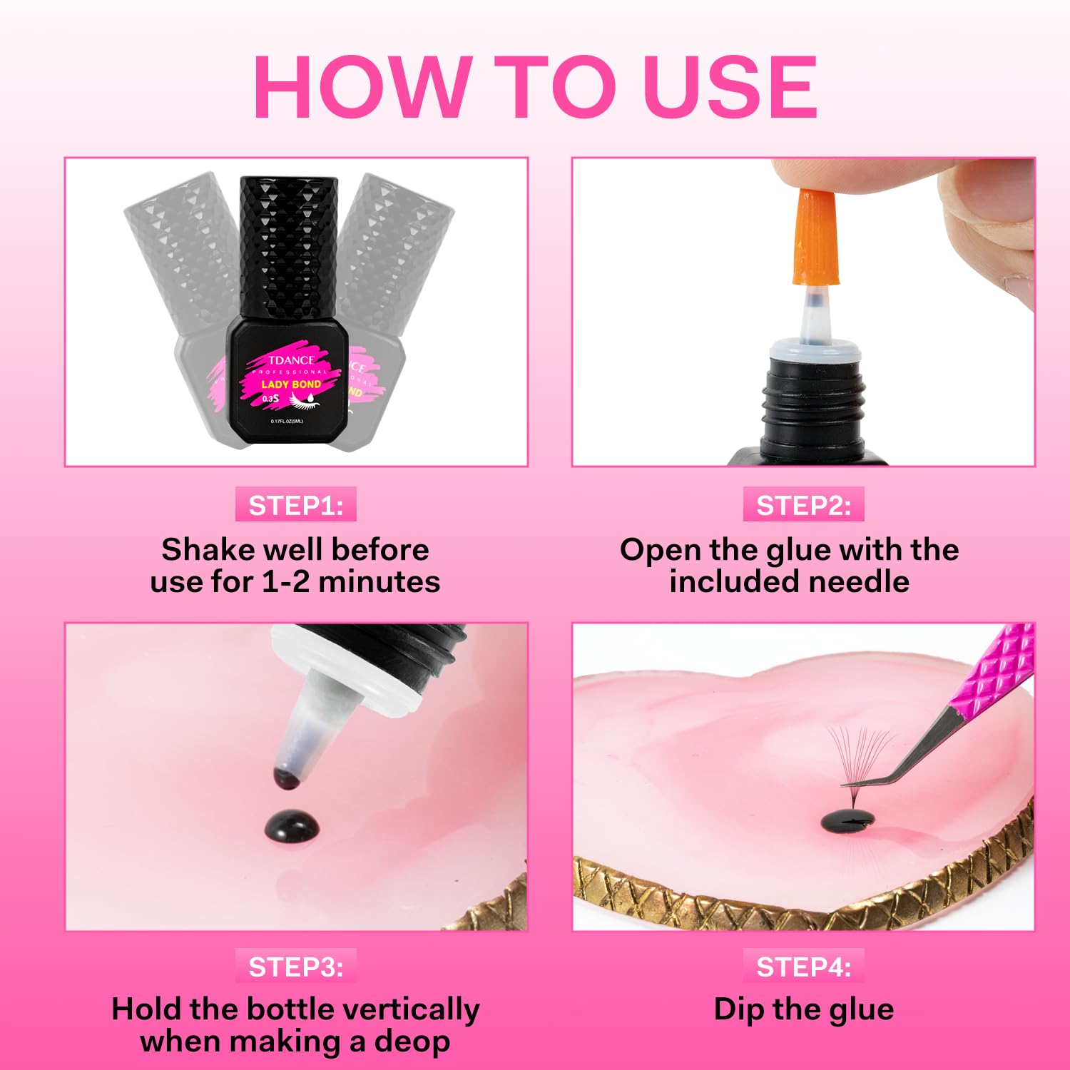 TDANCE professional-use-only salon pack supports licensed technicians.