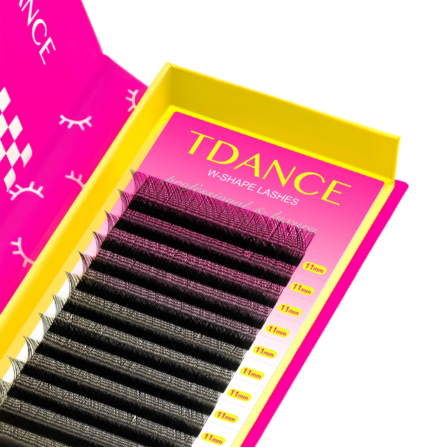 TDANCE YY eyelash fans are designed for easy gripping, helping beginners apply with stability.