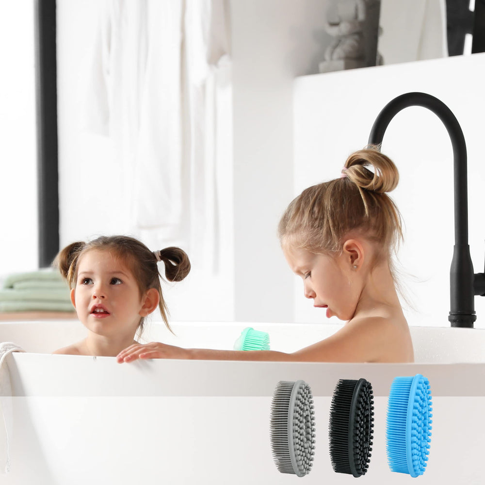 TDHDIKE silicone body scrubber versatile use for cleansing and massage routines