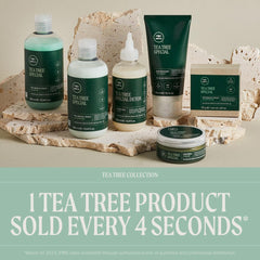 Tea Tree Firm Hold Gel texture swatch shows thickness for added body