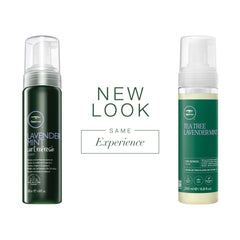 Tea Tree Lavender Mint Curl Refresh Foam dispense appearance for easy application