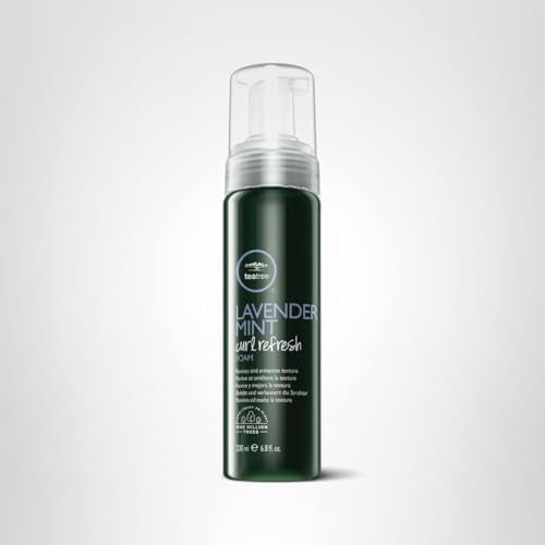 Tea Tree Lavender Mint Curl Refresh Foam packaging update note for customers