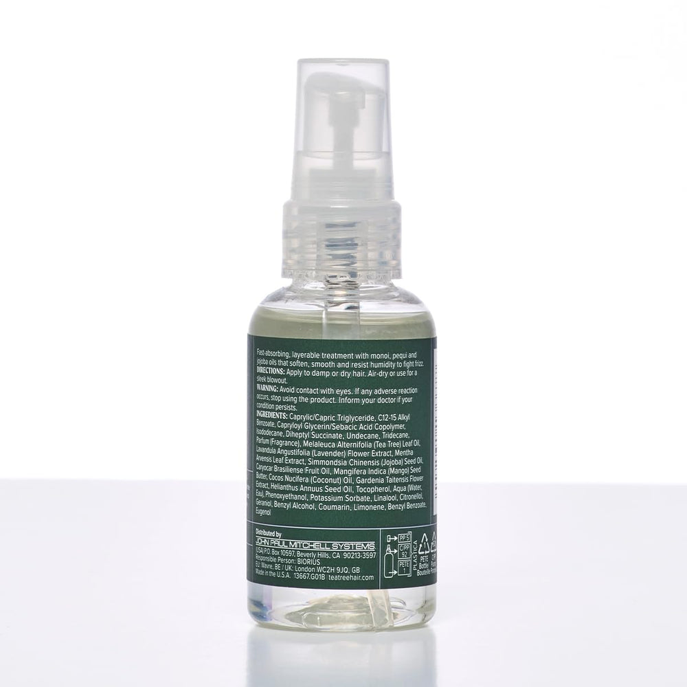 Tea Tree Lavender Mint Nourishing Oil aroma offers spa-like lavender-mint scent