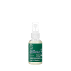 Tea Tree Lavender Mint Nourishing Oil bottle provides quick-absorbing moisture for smoother hair