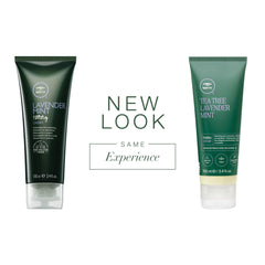 Tea Tree Lavender Mint Taming Cream close-up rich texture for curling definition and smooth blowouts