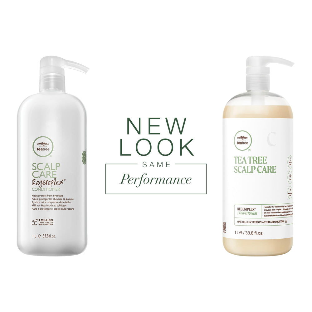 Tea Tree Regeniplex ingredients closeup highlighting Kakadu plum and ginseng benefits for scalp health.