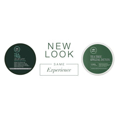 Tea Tree Special Detox Foaming Salt Scrub on scalp shows renewal and smoothness