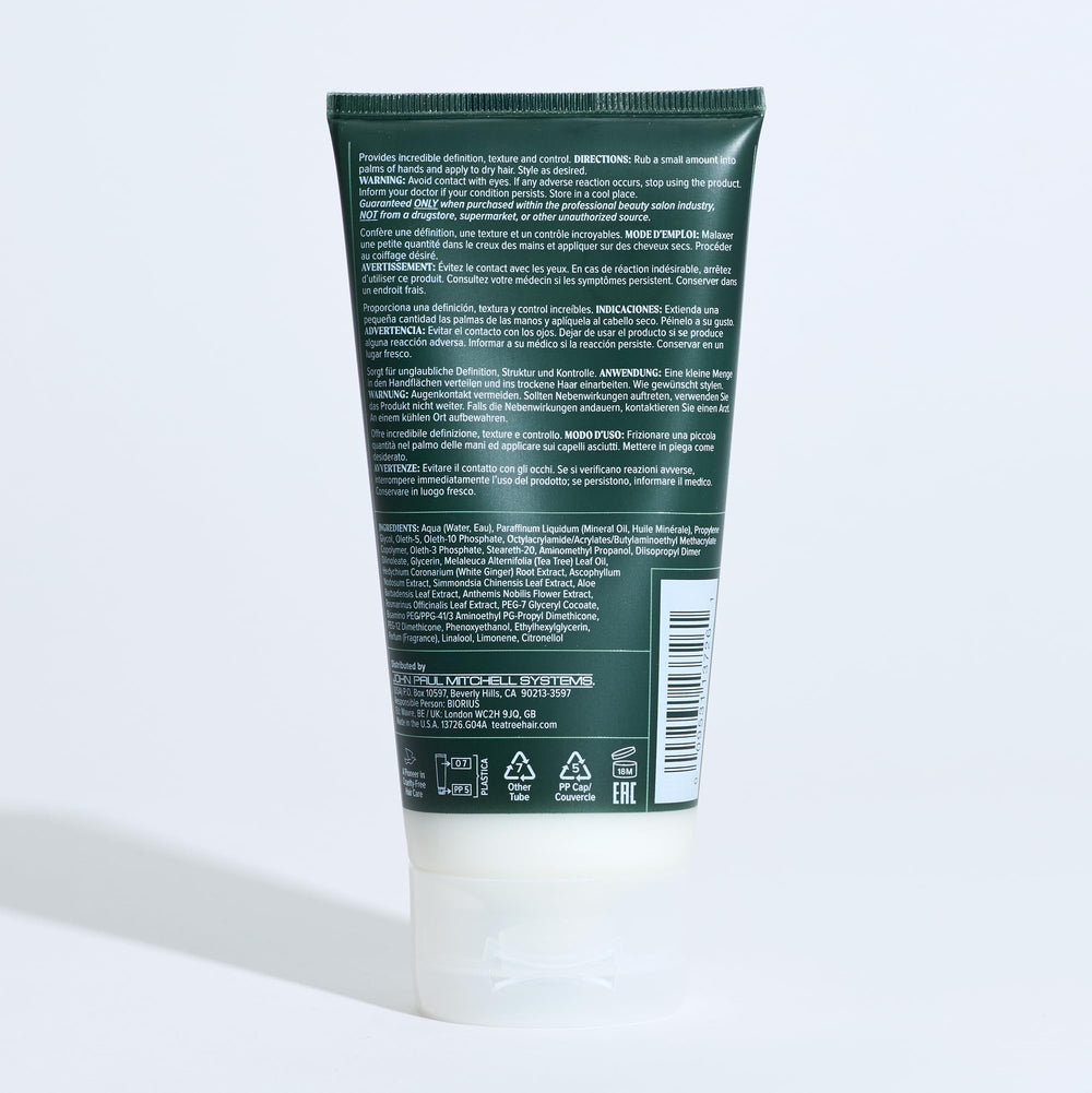 Tea Tree Styling Wax botanical-ingredients aroma evokes lavender-tea-tree-peppermint experience.