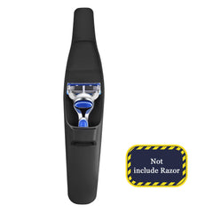 TeaiEei razor case silicone protection highlights soft elastic material guarding blades